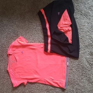 Adidas fitness outfit sz large